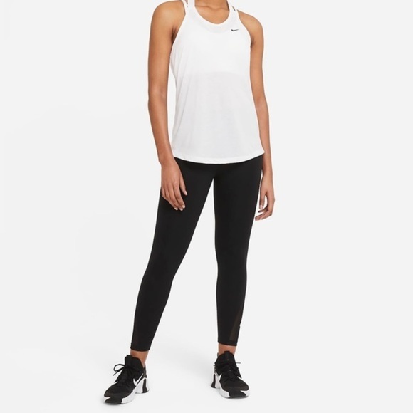 Nike Dry Fit Tank Hot Pink Maroon Work Out Gym Athlete HIIT Light Top - Picture 6 of 6